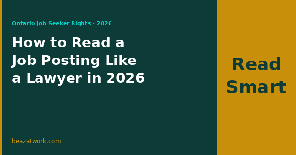 How to read a job posting like a lawyer