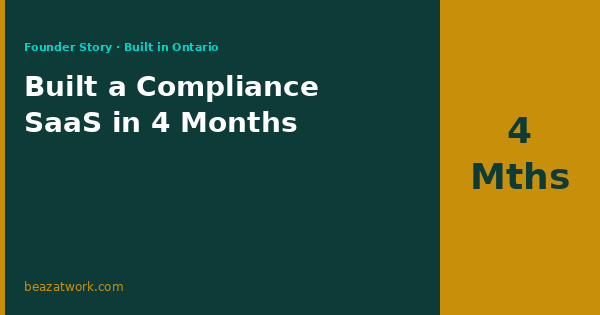 Built a SaaS in 4 months